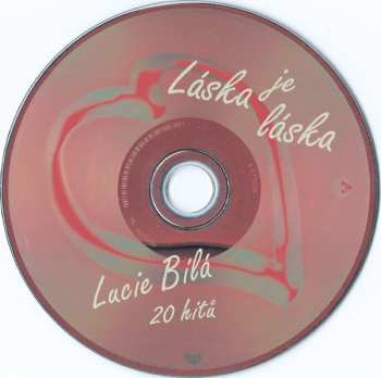 CD Lucie Bílá: Láska Je Láska - 20 Hitů