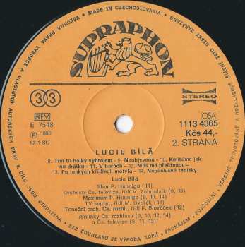 LP Lucie Bílá: Lucie Bílá