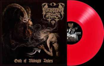 LP Luciferian Rites: Oath Of Midnight Ashes (clear Altar Blood Red Vinyl)