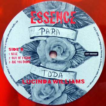 2LP Lucinda Williams: Essence LTD | CLR