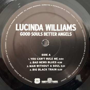 2LP Lucinda Williams: Good Souls Better Angels