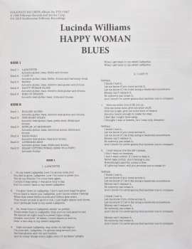 LP Lucinda Williams: Happy Woman Blues