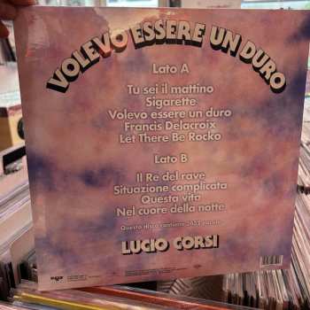 LP Lucio Corsi: Volevo Essere Un Duro