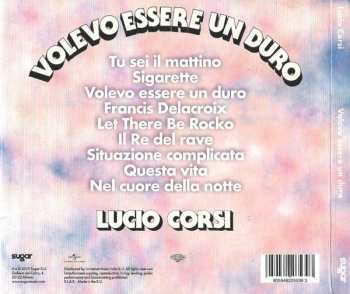 CD Lucio Corsi: Volevo Essere Un Duro