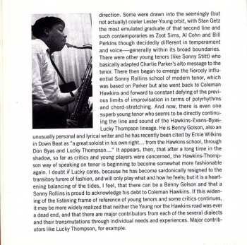 CD Oscar Pettiford: Lucky Thompson Meets Oscar Pettiford