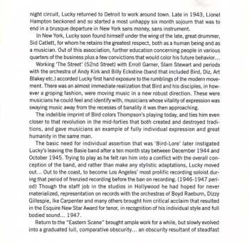 CD Oscar Pettiford: Lucky Thompson Meets Oscar Pettiford