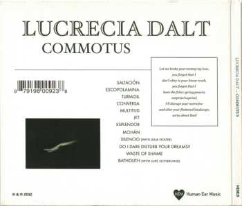 CD Lucrecia Dalt: Commotus