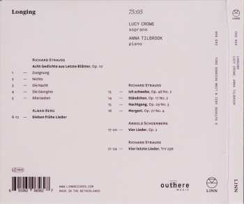 CD Richard Strauss: Longing (Lieder By Strauss, Berg, Schoenberg)