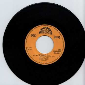 SP Skupina Sólistů Luďka Hulana: It's Only A Papermoon / Bye, Bye, Blackbird