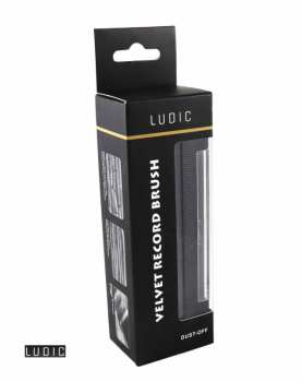 Technique audio Ludic - Sametový kartáč na čištění desek