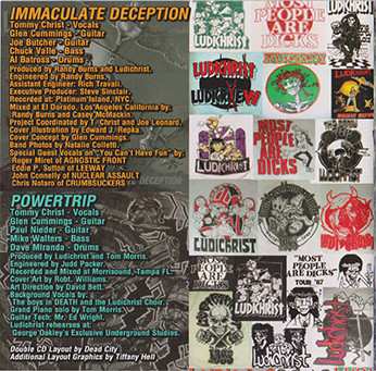 2CD Ludichrist: Immaculate Deception / Powertrip