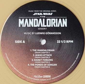 LP Ludwig Göransson: Star Wars: The Mandalorian - Season 1 (Music From The Original Series) CLR | LTD