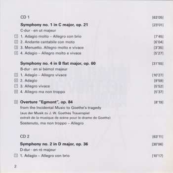 6CD/Coffret Ludwig van Beethoven: The Symphonies