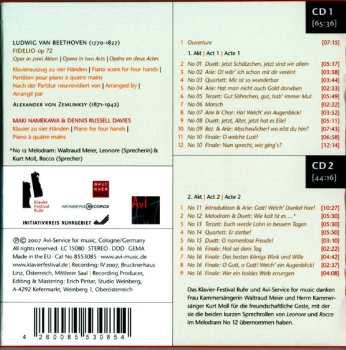 2CD/Coffret Ludwig van Beethoven: Fidelio (Piano For Four hands)