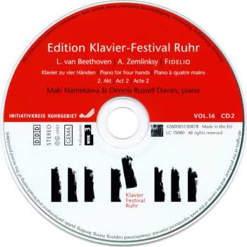 2CD/Coffret Ludwig van Beethoven: Fidelio (Piano For Four hands)