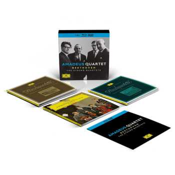 7CD/Coffret/Blu-ray Ludwig van Beethoven: Beethoven: The String Quartets, Die Streichquartette, Amadeus Quartet