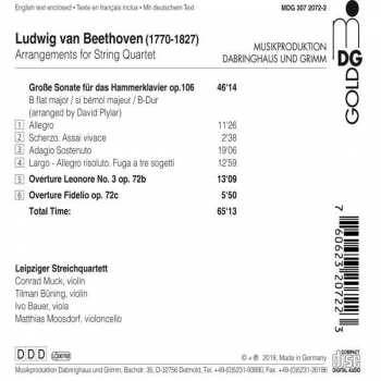CD Ludwig van Beethoven: Arrangements