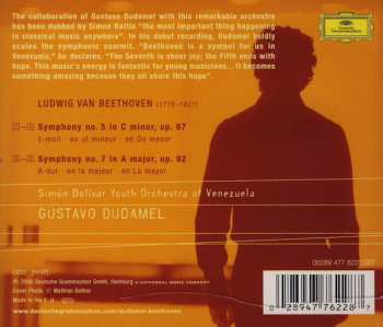 CD Ludwig van Beethoven: Beethoven 5 & 7