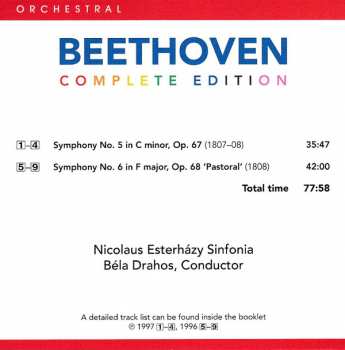 90CD/Coffret Ludwig van Beethoven: Beethoven Complete Edition
