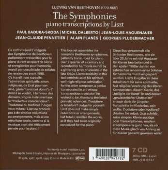 7CD/Coffret Ludwig van Beethoven: Beethoven - The Symphonies. Piano Transcriptions By Liszt  