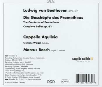 CD Ludwig van Beethoven: Die Geschöpfe Des Prometheus