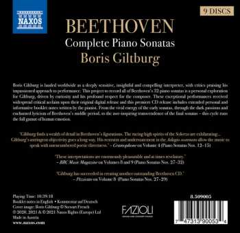 9CD/Coffret Ludwig van Beethoven: Complete Piano Sonatas