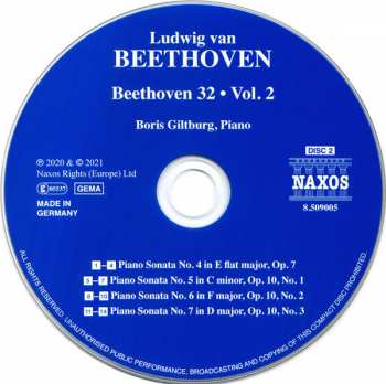 9CD/Coffret Ludwig van Beethoven: Complete Piano Sonatas