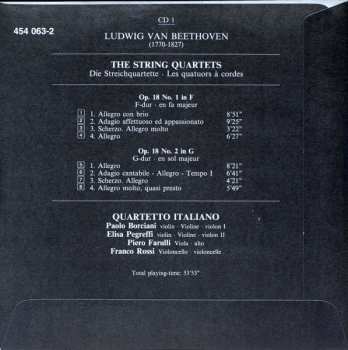 10CD/Coffret Ludwig van Beethoven: Complete String Quartets = Die Streichquartette - Les Quatuors À Cordes