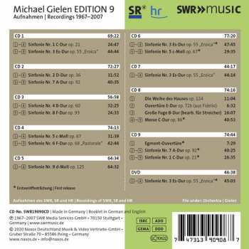 9CD/DVD/Coffret Ludwig van Beethoven: Complete Symphonies; Overtures; Mass In C Major; Et. Al.