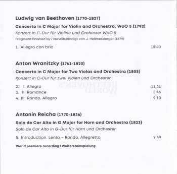 CD Ludwig van Beethoven: Concertos