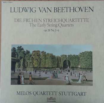 3LP/Coffret Ludwig van Beethoven: Die Frühen Streichquartette Op. 18 Nr. 1-6