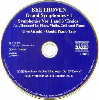 CD Ludwig van Beethoven: Grand Symphonies • 1