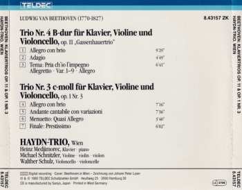 5CD Ludwig van Beethoven: Klaviertrios B-dur Op. 11 "Gassenhauer-Trio" &  C-moll Op. 1 Nr. 3