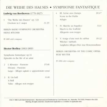CD Ludwig van Beethoven: Die Weihe Des Hauses - Symphony Fantastique