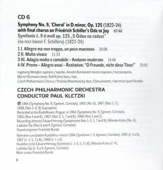 6CD/Coffret The Czech Philharmonic Orchestra: Symphonies