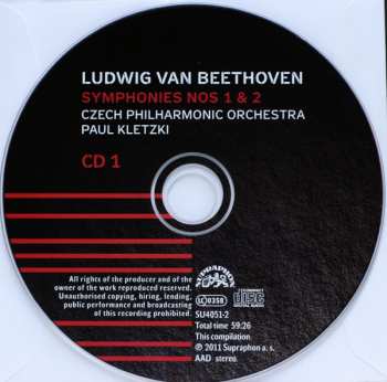 6CD/Coffret The Czech Philharmonic Orchestra: Symphonies