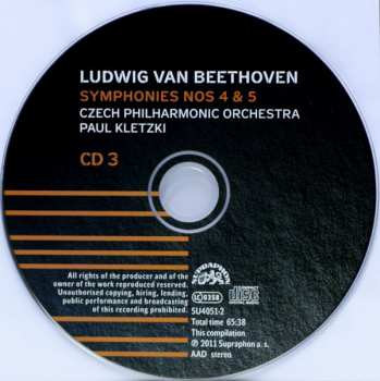 6CD/Coffret The Czech Philharmonic Orchestra: Symphonies