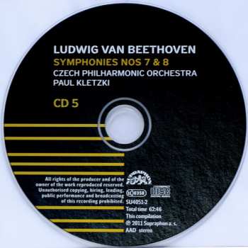 6CD/Coffret The Czech Philharmonic Orchestra: Symphonies