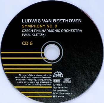 6CD/Coffret The Czech Philharmonic Orchestra: Symphonies