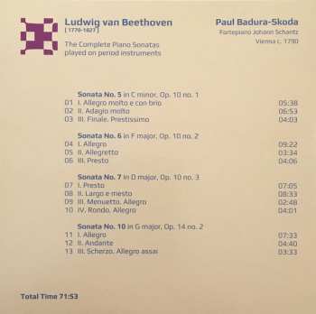 9CD/Coffret Ludwig van Beethoven: The Complete Piano Sonatas Played On Period Instruments