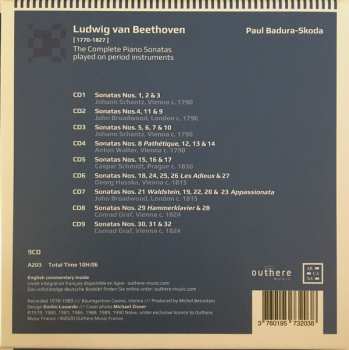 9CD/Coffret Ludwig van Beethoven: The Complete Piano Sonatas Played On Period Instruments