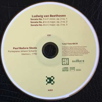 9CD/Coffret Ludwig van Beethoven: The Complete Piano Sonatas Played On Period Instruments