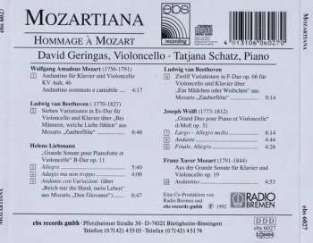CD Ludwig van Beethoven: Mozartiana - Hommage à Mozart