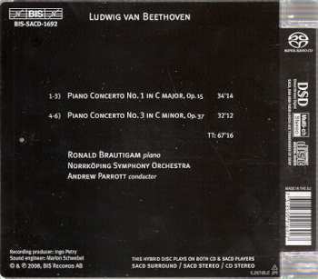SACD Ludwig van Beethoven: Piano Concertos 1&3