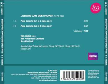 CD Ludwig van Beethoven: Piano Concertos No. 1 & 3