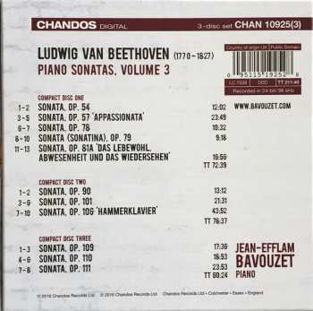 3CD Ludwig van Beethoven: Piano Sonatas 3