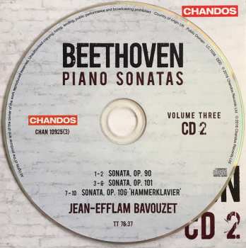 3CD Ludwig van Beethoven: Piano Sonatas 3