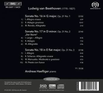 SACD Ludwig van Beethoven: Piano Sonatas, Op. 31