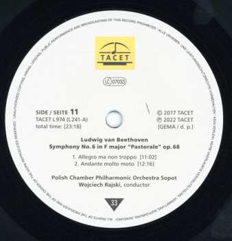 9LP/Coffret Ludwig van Beethoven: TACET's Beethoven Symphonies (Symphonies Nos. 1-9 Complete Edition) LTD | NUM