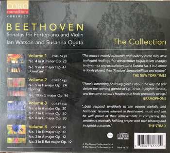4CD/Coffret Ludwig van Beethoven: Sonatas For Fortepiano And Violin Collection